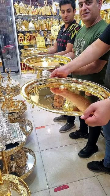 سینی پایه دار مارک نجیب