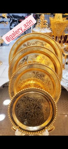 سینی گرد ۴تکه دور ساچمه